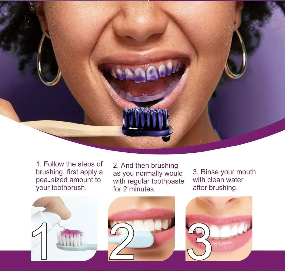 EELHOE PURPLE TOOTHPASTE